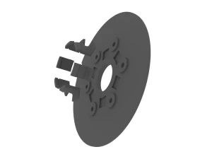 Rial MS10 Wheel Center Rim Cap Hub Lug Cover 3D Print Model
