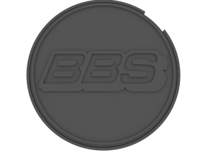 BBS WHEEL CENTER CAP HUB 20089 3D 프린트 모델