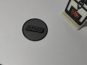 BBS WHEEL CENTER CAP HUB 20089 3D Print Model