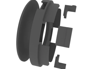 BBS WHEEL CENTER CAP HUB 20089 3D Print Model