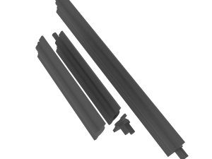 Air radiator blinds 31455461 VOLVO XC90 Modelo de impresión 3D