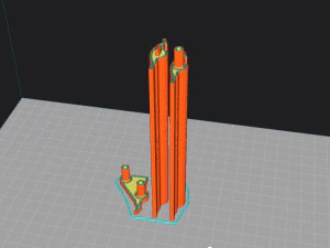 Air radiator blinds 31455461 VOLVO XC90 3D Print Model
