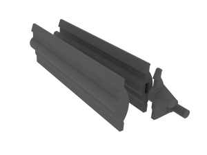 Air radiator blinds 31455461 VOLVO XC90 3D 프린트 모델
