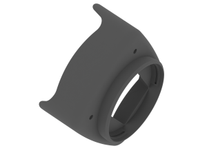 Hood CANON EFS 18-135mm Zoom Lens 3D Print Model