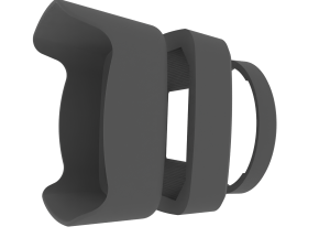 Hood CANON EFS 18-135mm Zoom Lens 3D Print Model