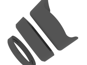 Hood CANON EFS 18-135mm Zoom Lens 3D Print Model