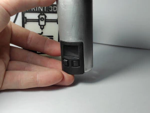 Крышка батарейного отсека для Line 6 3D Принт Модель