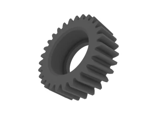 Gear for Electric Bicycle T28 D37 3D Print Model