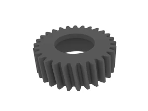 Gear for Electric Bicycle T28 D37 3D Print Model