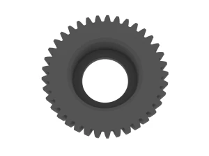 Engrenagem para Bicicleta El&eacute;trica T37 D395 Modelo de Impressão 3D