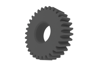 Gear for Electric Bicycle T31 D415 3D Druckmodell