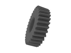 Gear for Electric Bicycle T31 D415 3D Druckmodell