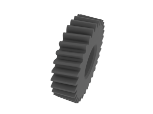 Gear for Electric Bicycle T31 D415 3D Druckmodell