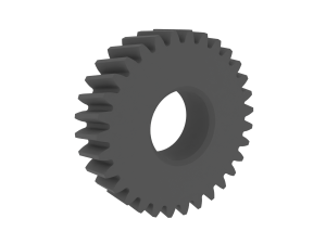 Gear for Electric Bicycle T31 D415 3D Druckmodell