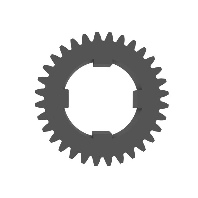 Gear for Electric Bicycle T32 D43 3D 打印模型 .c4d .max .obj .3ds .fbx .stl .blend 