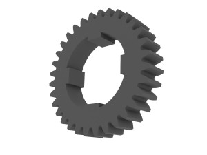 Gear for Electric Bicycle T32 D43 3D 打印模型