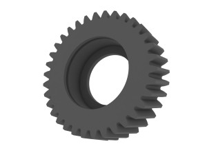 Gear for Electric Bicycle T34 D455 3D-printmodel