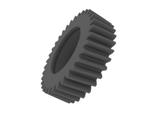 Gear for Electric Bicycle T34 D455 3D-printmodel