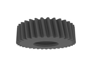 Gear for Electric Bicycle T34 D455 3D-printmodel