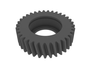 Gear for Electric Bicycle T34 D455 3D-printmodel