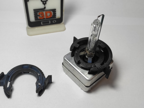 Mounting of xenon lamp AUDI Q7 OSRAM 66340HBI Modèles 3D en vedette