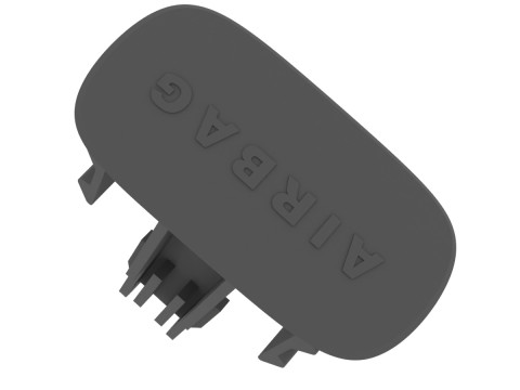 AIRBAG lid A2476920700 MERCEDES W247 Model do druku 3D