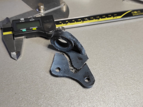 Kayo Motorcycle K2 fuel tank support LEFT-RIGHT 3D 프린트 모델
