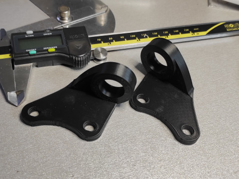 Kayo Motorcycle K2 fuel tank support LEFT-RIGHT 3D 프린트 모델