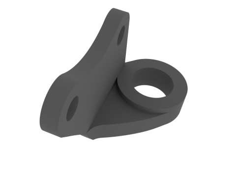 Kayo Motorcycle K2 fuel tank support LEFT-RIGHT 3D 프린트 모델