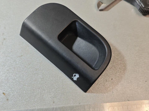 हुड खोलने वाला हैंडल फिएट 735410607 - मरम्मत किट 3D प्रिंट मॉडल