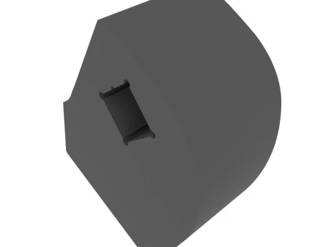 हुड खोलने वाला हैंडल फिएट 735410607 - मरम्मत किट 3D प्रिंट मॉडल