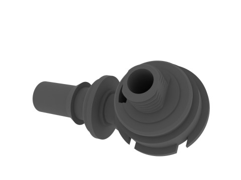 Headlight Washer Jet for Skoda Octavia vRS 5E0955101C 3D 打印模型