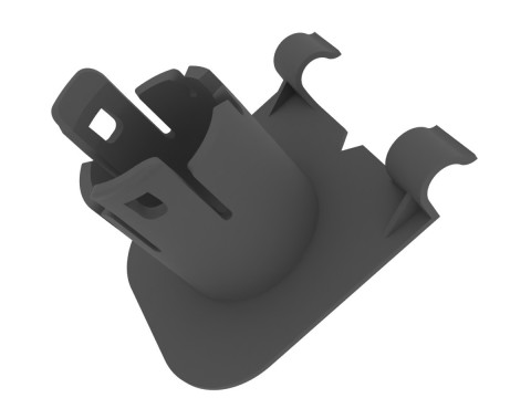 Place of insertion for BMVV parking sensor 66209261594 3Dプリントモデル