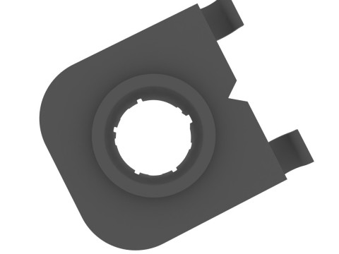 Place of insertion for BMVV parking sensor 66209261594 3Dプリントモデル