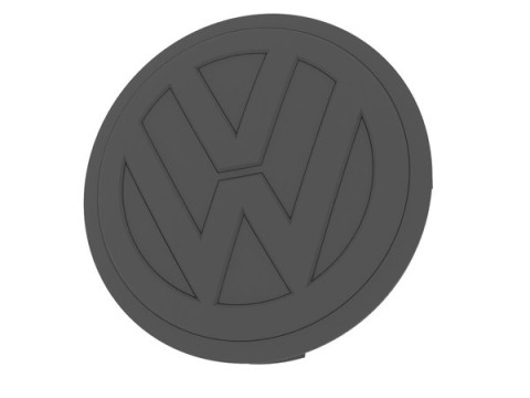 Wheel center cap designed VW style 610C 6010K74 3D Print Model