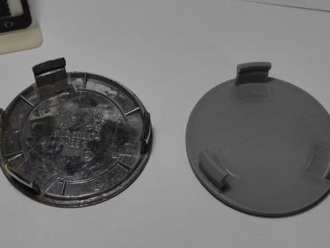 Wheel center cap designed VW style 610C 6010K74 3D Baskı Modeli