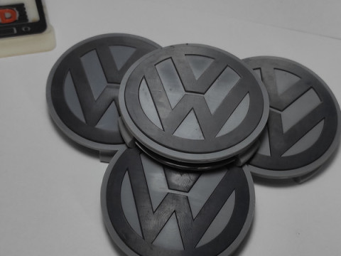 Wheel center cap designed VW style 610C 6010K74 3D Baskı Modeli