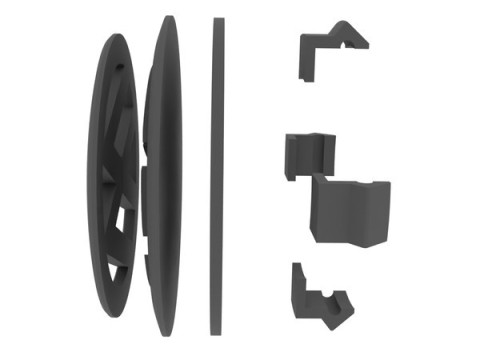Wheel center cap designed VW style 610C 6010K74 3D Baskı Modeli