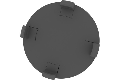 Wheel center cap designed Audi style 610C 6010K74 3Dプリントモデル