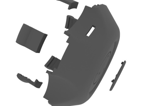 Lexus LX470 wheel center cap 42603-60600 Model Cetak 3D