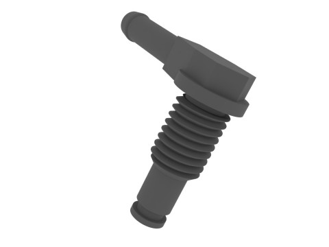 Fuel line connector for the Toyota Land Cruiser 100 series Modèles 3D en vedette