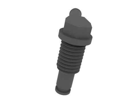 Fuel line connector for the Toyota Land Cruiser 100 series Modèles 3D en vedette
