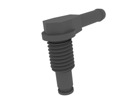 Fuel line connector for the Toyota Land Cruiser 100 series Modèles 3D en vedette