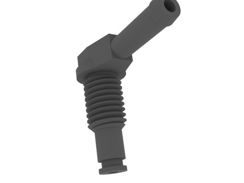 Fuel line connector for the Toyota Land Cruiser 100 series Modèles 3D en vedette
