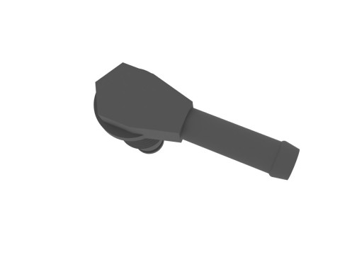Fuel line connector for the Toyota Land Cruiser 100 series Modèles 3D en vedette