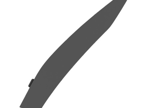 Headlight trim-finisher for the Nissan Qashqai J12 2021 7650U100 Modèles 3D en vedette