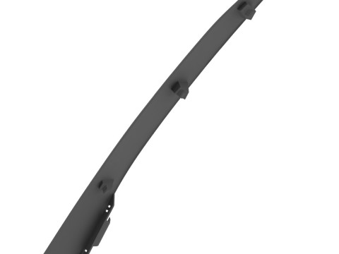 Headlight trim-finisher for the Nissan Qashqai J12 2021 7650U100 Modèles 3D en vedette