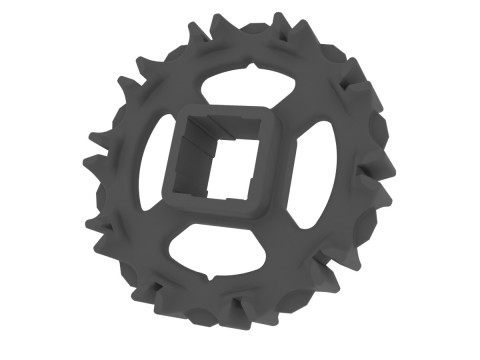 Intralox Series S800 sprocket with a 165 mm pitch diameter 10 teeth 3D Принт Модель