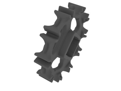 Intralox Series S800 sprocket with a 165 mm pitch diameter 10 teeth 3Dプリントモデル