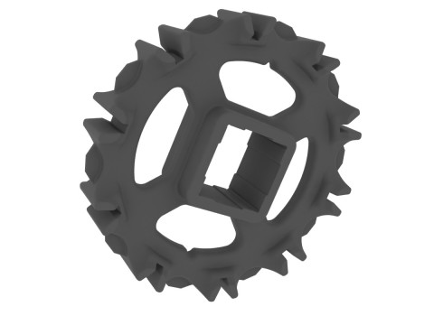 Intralox Series S800 sprocket with a 165 mm pitch diameter 10 teeth 3Dプリントモデル